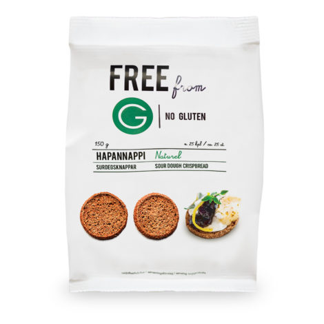 Free From - Gluteeniton hapannappi naturel