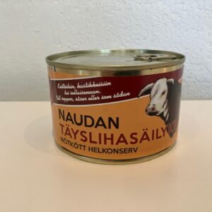 Naudan täyslihasäilyke 400g - Rantalan Liha, Kauhajoki